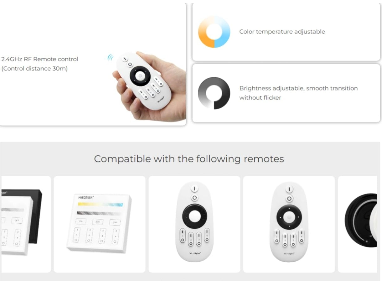 ⚡ MiBoxer E2-ZR – 2 v 1 LED kontroler (Zigbee 3.0 + 2.4GHz)
