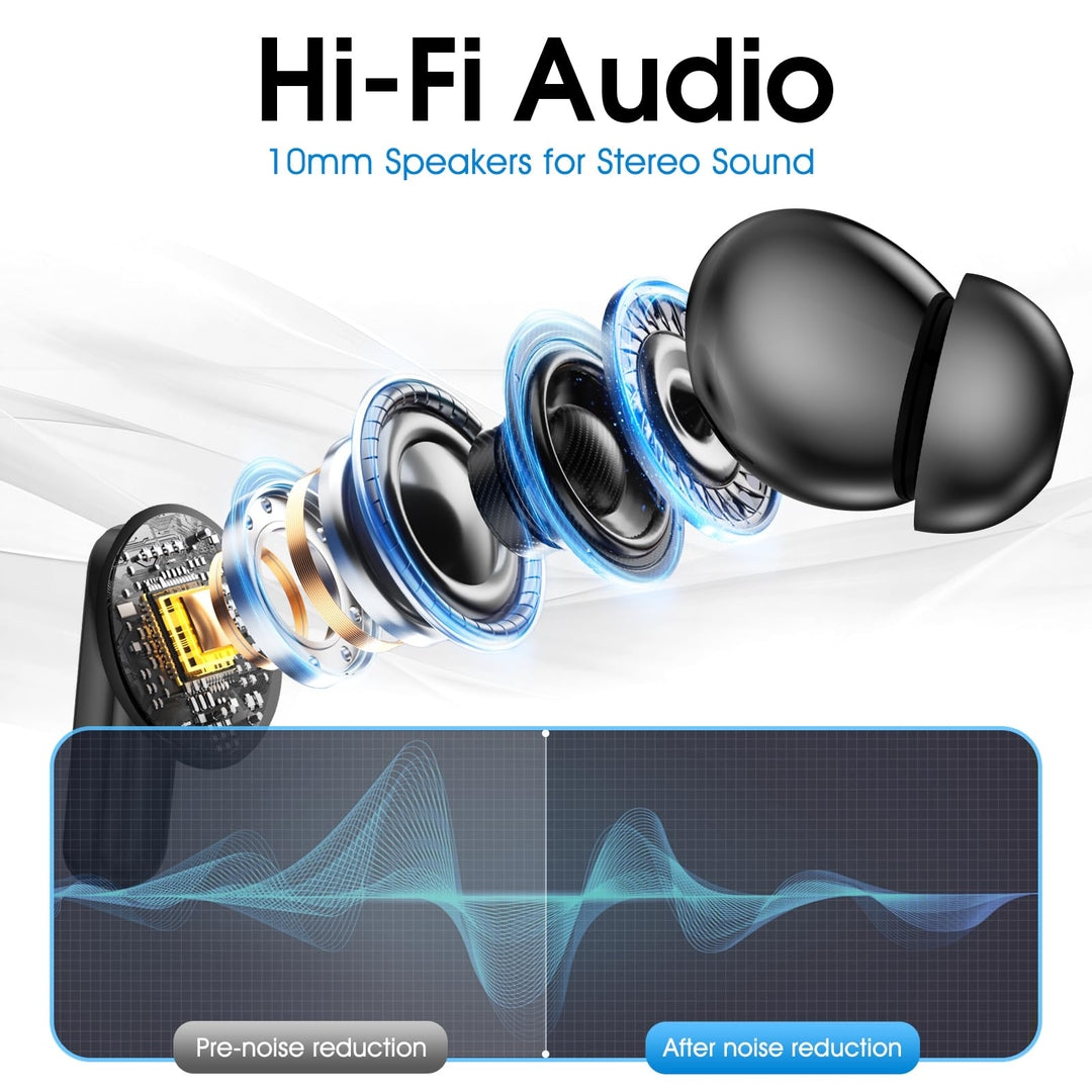 Pametne prevajalske slušalke z zaslonom na dotik – 144 jezikov, učenje jezikov...