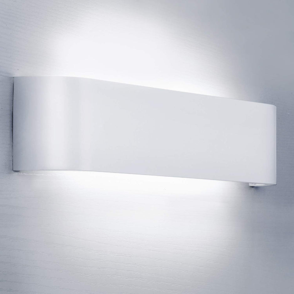 💡 LED stenska svetilka 16W, 6500K – moderna bela, 30cm