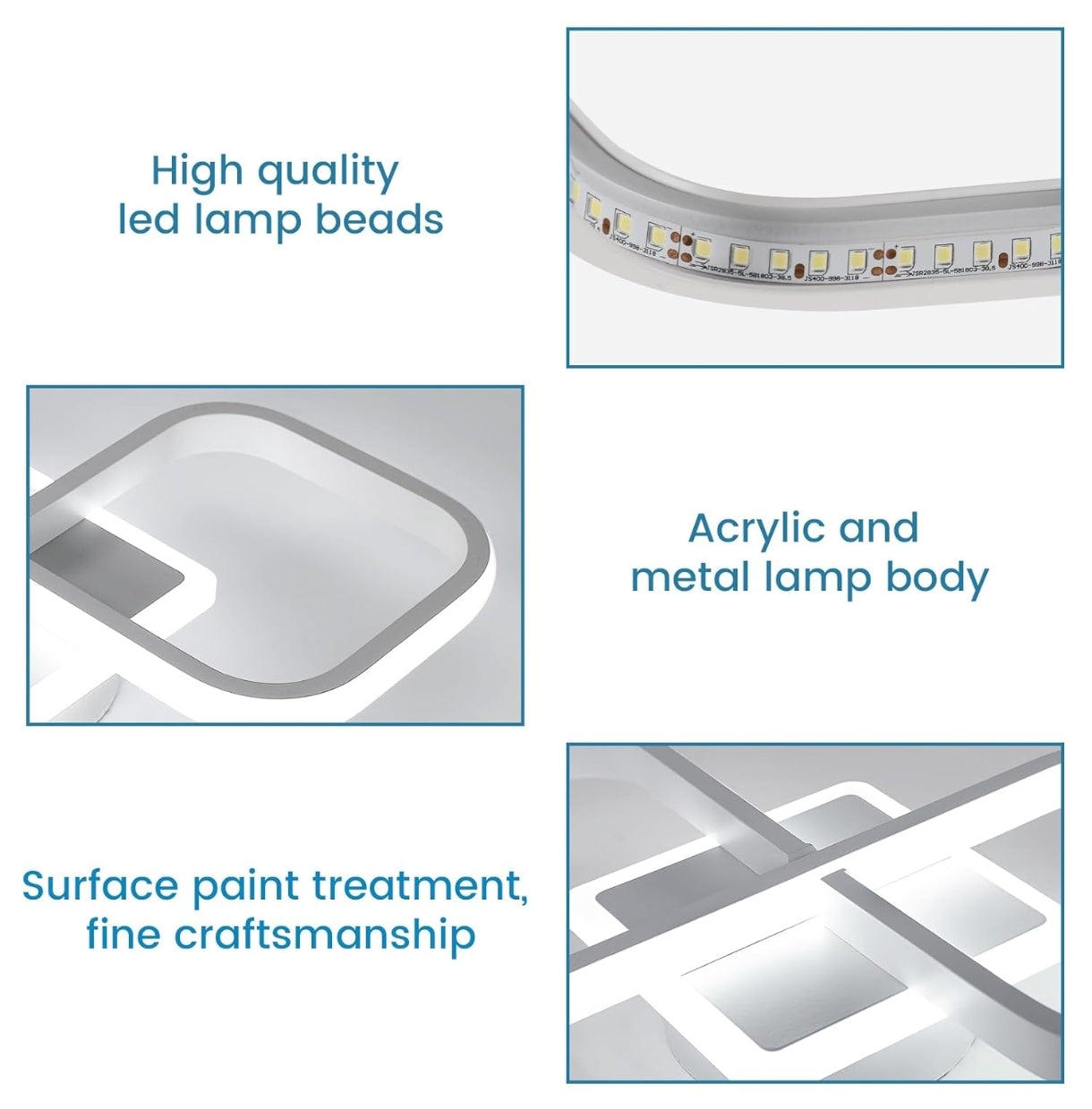 💡 Moderna LED stropna svetilka 36W, 6500K