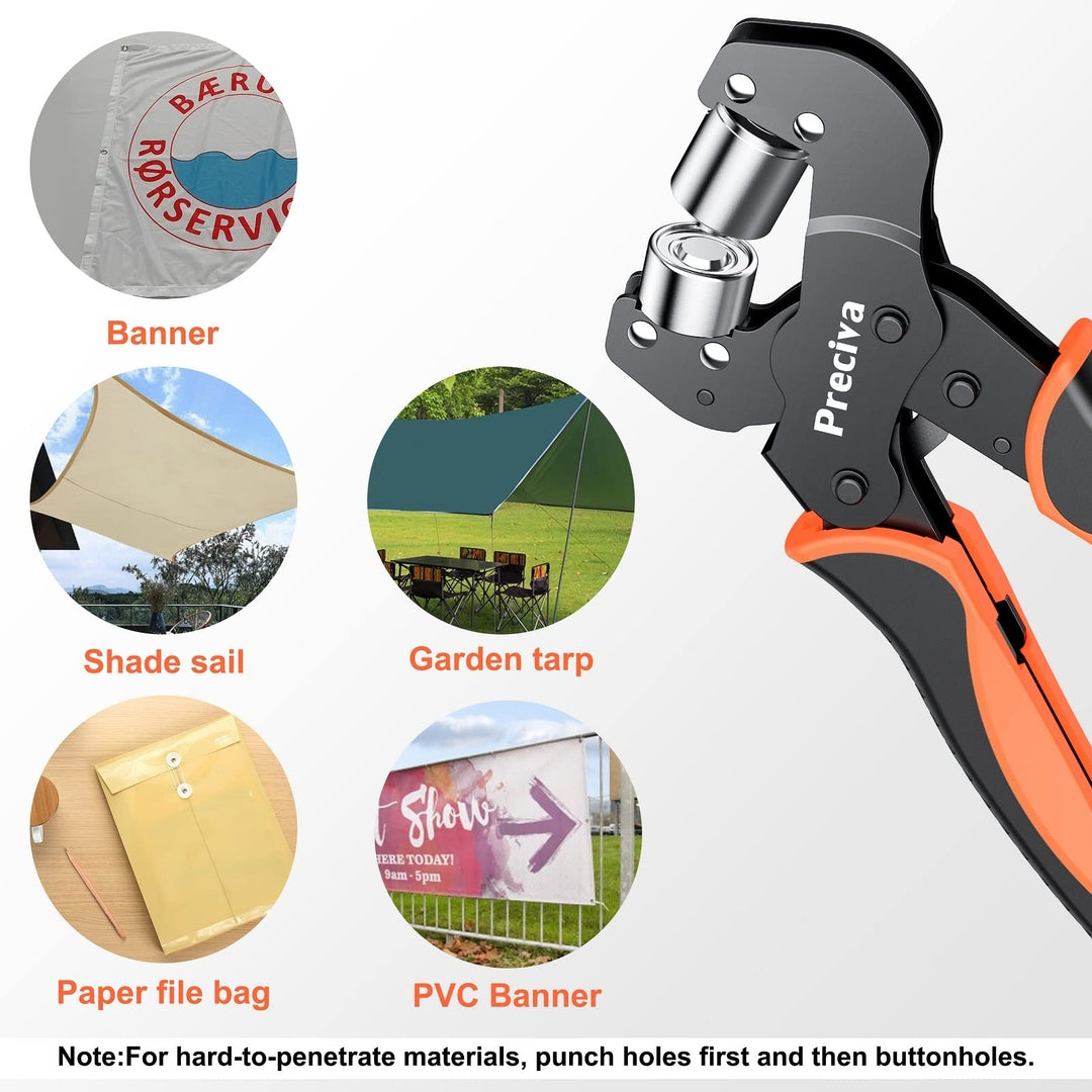 PRECIVA klešče za nete – profesionalni set z 500 neti, 10 mm