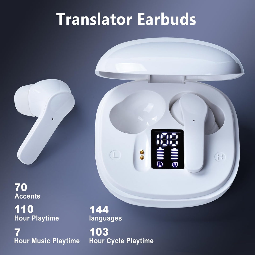 Pametne prevajalske slušalke s sprotnim prevajanjem v 144 jezikih
