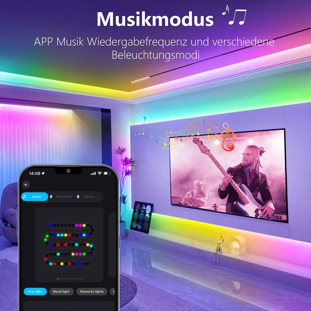 WiFi COB RGB-WW + IC LED trak – 24 V, IP20, 784 LED/m - 5m