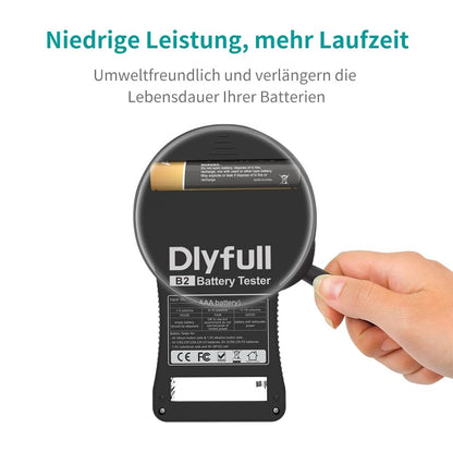 DLYFULL B2 univerzalni tester baterij – moder