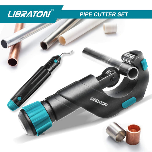 🔧 Libraton pipe cutter 5-50 mm - with edge trimming tool