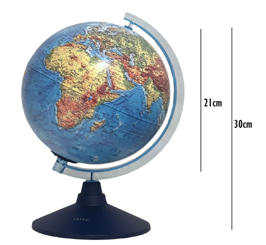 EXERZ 21 cm LED svetlobni globus z AR funkcijo – s pomočjo App na telefonu prikazuje podatke držav