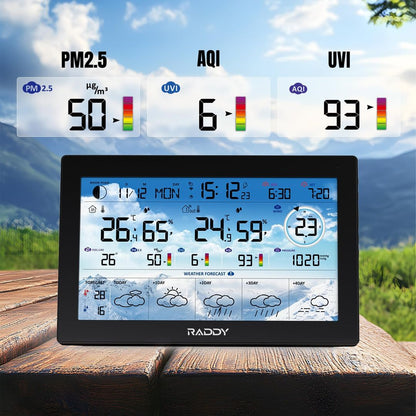 Raddy N90 Wi-Fi vremenska postaja
