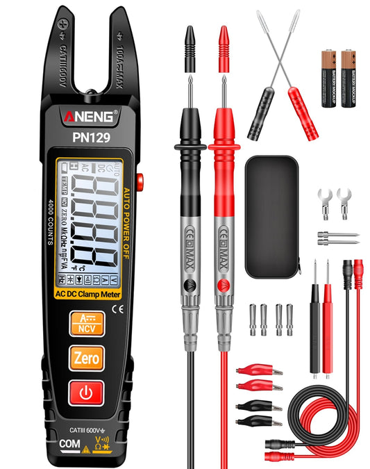 ANENG PN129 kleščni multimeter – AC/DC, samodejno zaznavanje vrste meritev