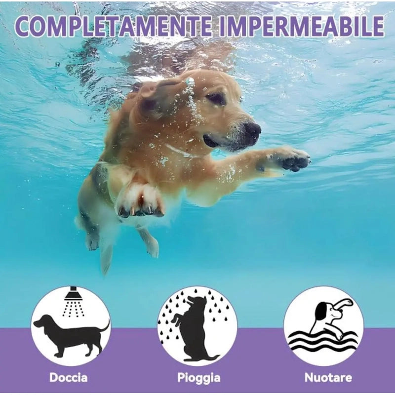 Komplet 2x HuakChai antiparazitna ovratnica za pse – 65 cm, zaščita do 8 mesecev