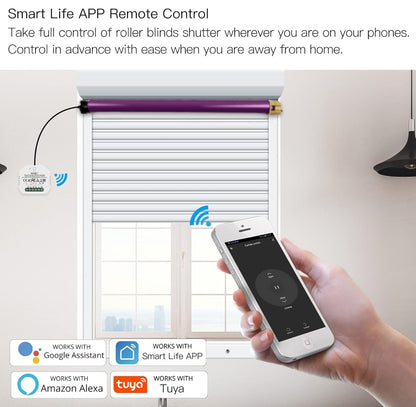 🪟 MOES MS-108 WiFi smart module for curtains and blinds