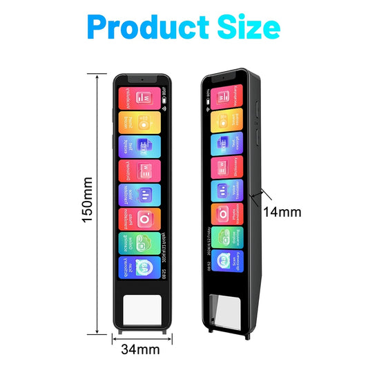 Scan Translation Pen – večjezični digitalni prevajalnik z OCR skenerjem in foto-prevodom