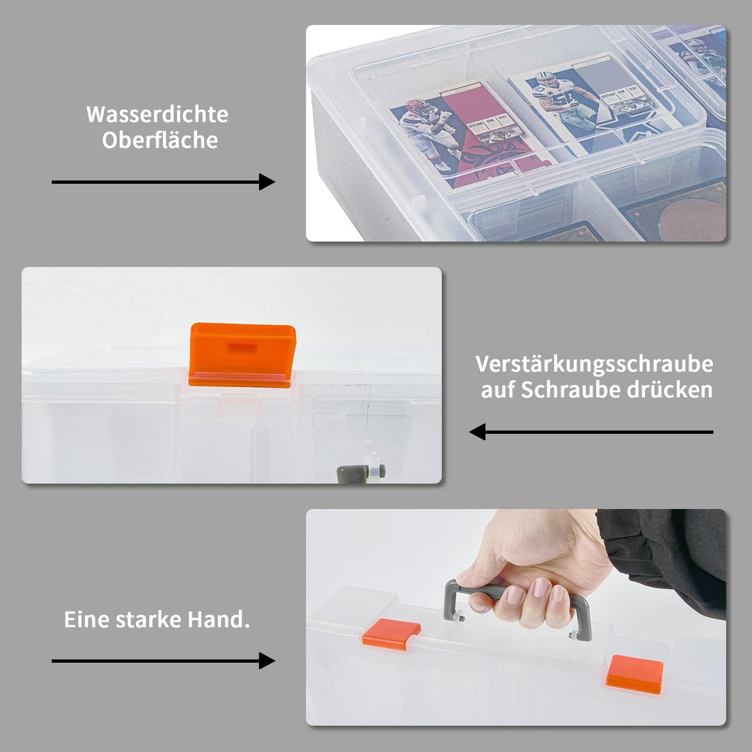 Kvalitetna in trpežna škatla za shranjevanje kartic – 1600+