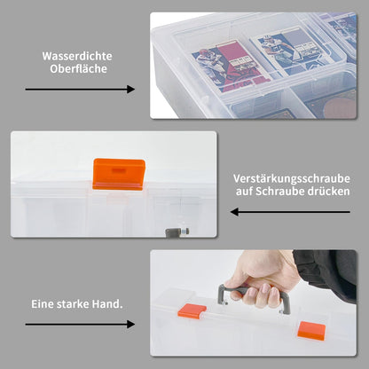 Kvalitetna in trpežna škatla za shranjevanje kartic – 1600+