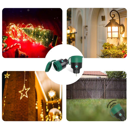 UCOMEN pametna zunanja WiFi vtičnica 4 kosi - naklikaj.si