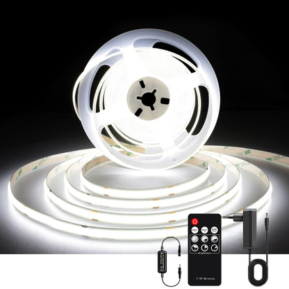 ARMOTOP COB LED trak – hladno bela 6000K, 24V, 320 LED/m, 3 m + RF daljinec + napajalnik