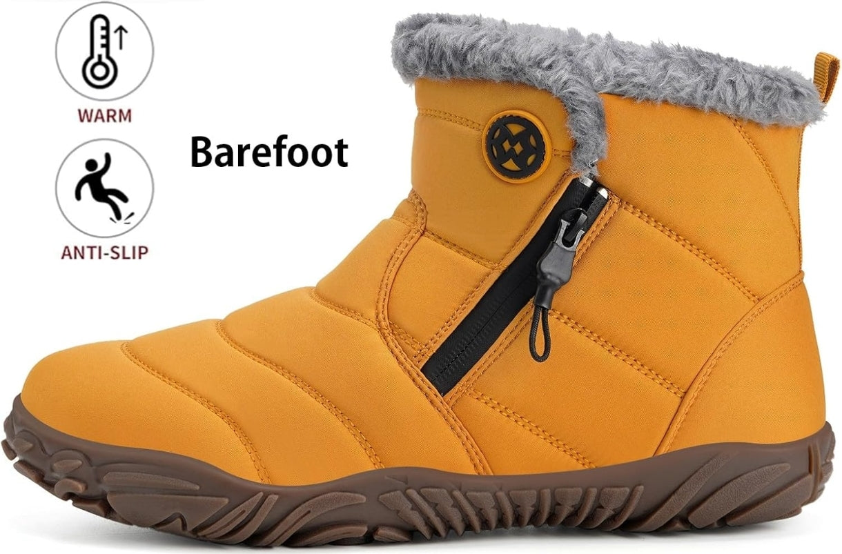 KVbaby podloženi zimski škornji z zadrgo (št. 40, rjavi)