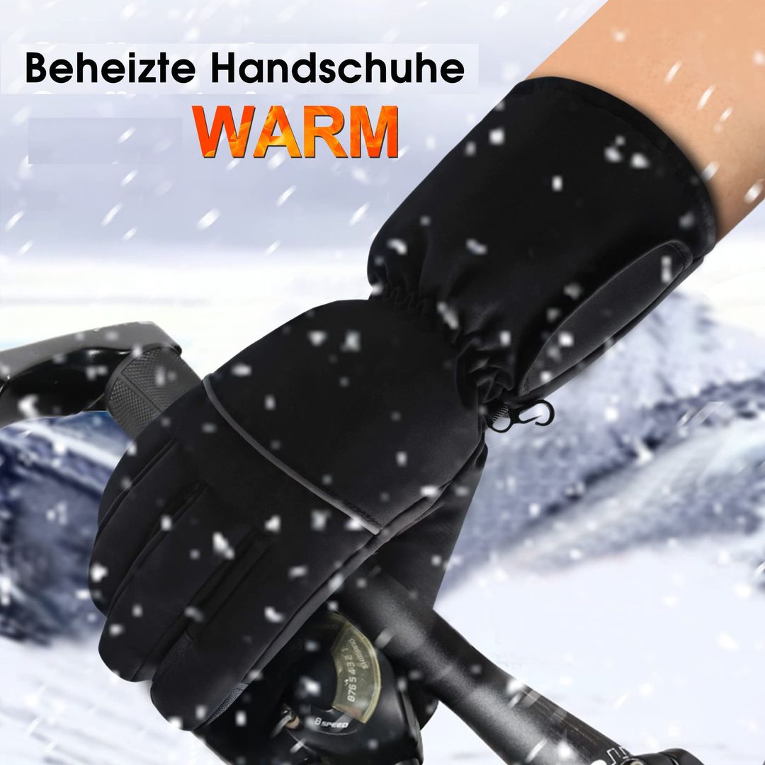 Kvalitetne grelne zimske rokavice z baterijo 2x5000 mAh