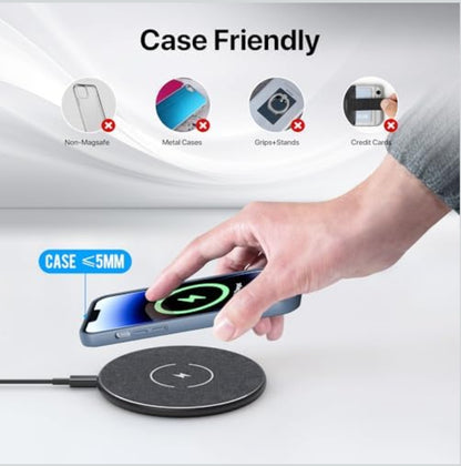 20W hitri brezžični polnilec (Qi Fast Wireless Charger Pad)