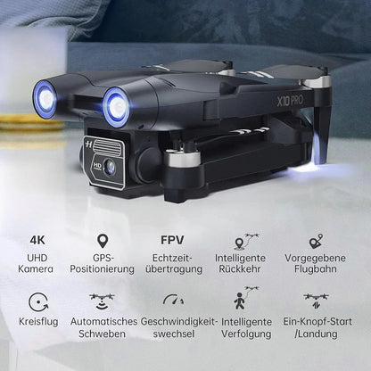 Profesionalni CHUBORY X10 PRO, GPS, 4K UHD kamera 90 min letenja 1000 m dosega - naklikaj.si