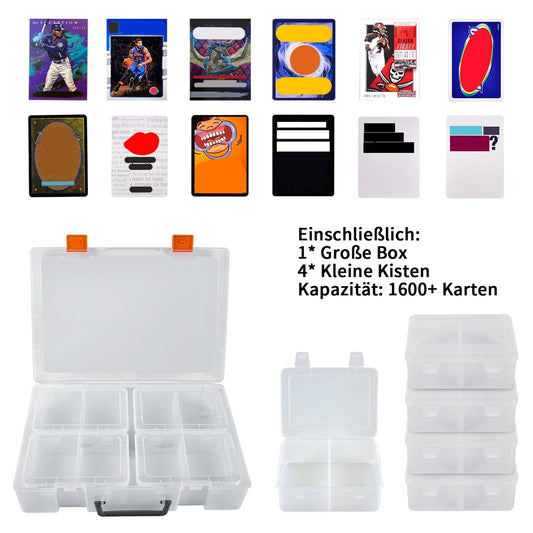 Kvalitetna in trpežna škatla za shranjevanje kartic – 1600+