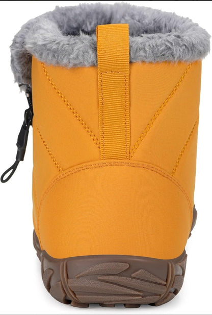 KVbaby podloženi zimski škornji z zadrgo (št. 40, rjavi)