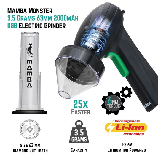 Mamba Monster električni mlinček za začimbe - naklikaj.si