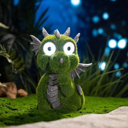 🐉 Solar dragon with glowing LED eyes