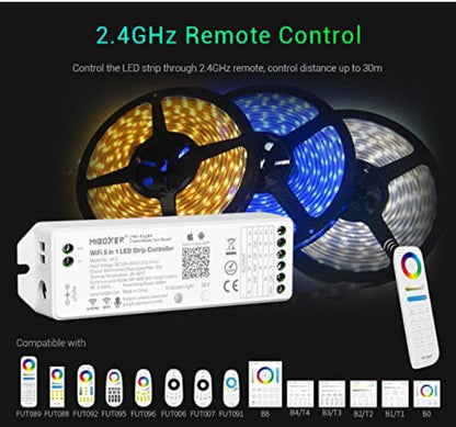⚡ MiBoxer WL5 – WiFi 5 in 1 LED controller