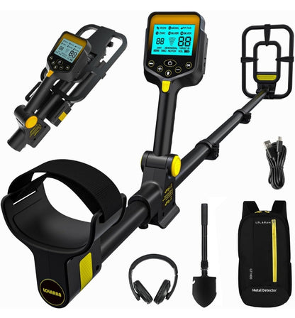 🔎Lolaran professional metal detector, Li-On battery
