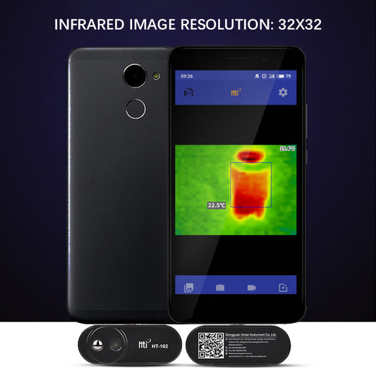 📷HTI HT-102 prenosna termalna kamera za Android – USB-C povezava