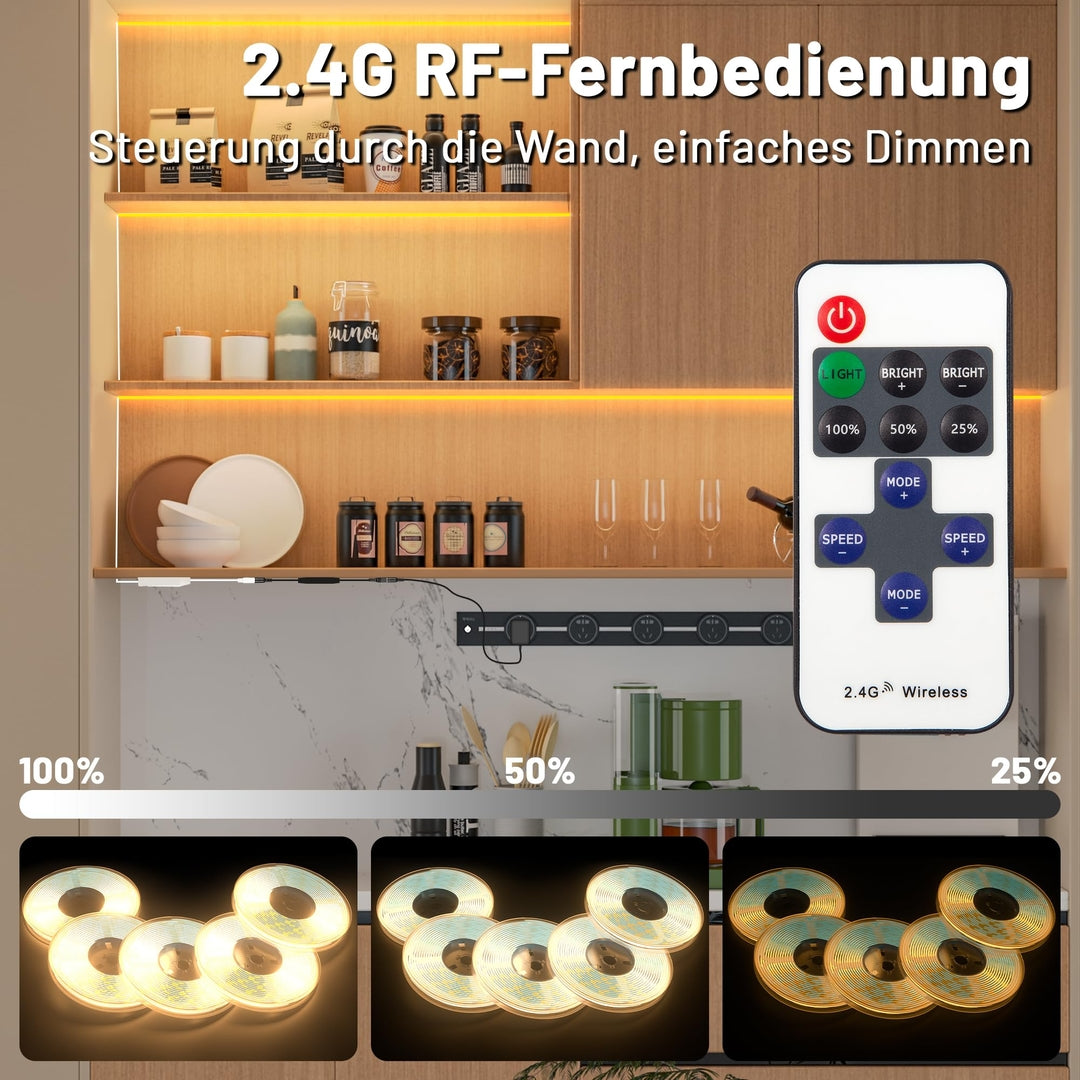 LICHASER COB LED trak 6x1m – topla bela, WiFi, dimmable