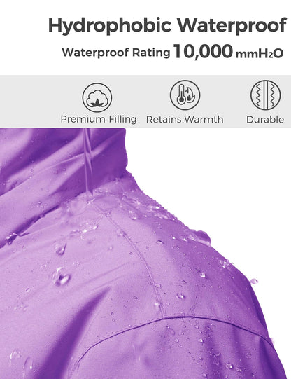 Wantdo dekliška zimska jakna – nepremočljiva smučarska bunda - velikost 140–146