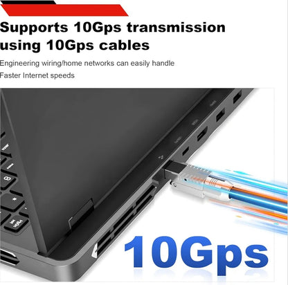 Komplet 12x internetni konektorji Cat7 RJ45 - naklikaj.si