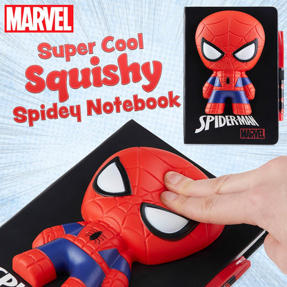 Spider-Man A5 zvezek in set s pisalom – 3D antistresni dnevnik