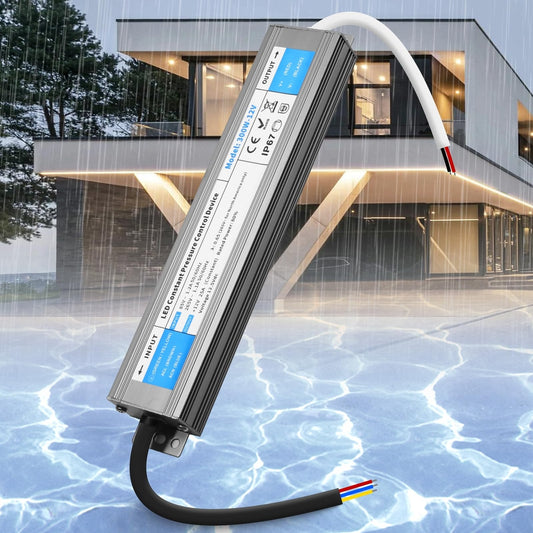 🔌 SUCIKORIO LED napajalnik 12V 300W, 25A, IP67, ultra tanek