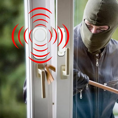 🚨 Door and window alarm - 120 dB protection system (set of 4 pieces)