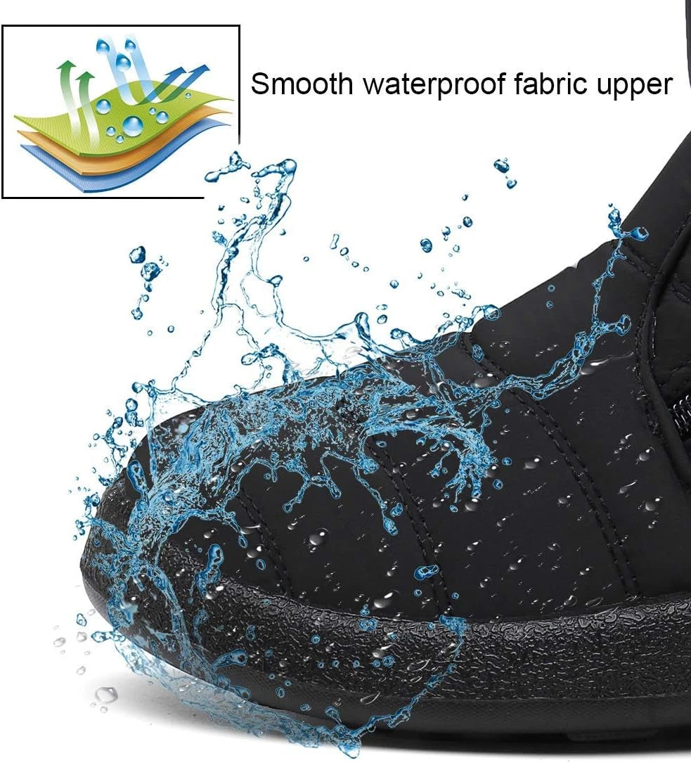 KVbaby otroški podloženi zimski škornji z zadrgo (št. 29, sivi)