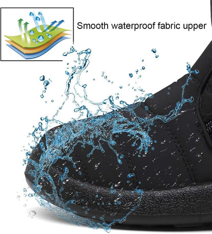 KVbaby otroški podloženi zimski škornji z zadrgo (št. 29, sivi)