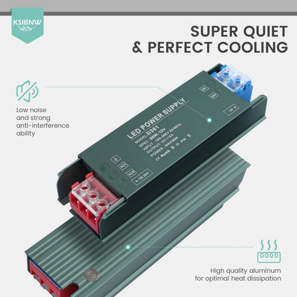 KSIBNW LED napajalnik / transformator 12V 5A 60W