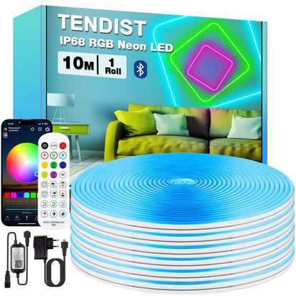 10m TENDIST RGB LED neonski trak, IP68