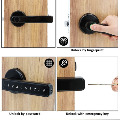 🔒Xenocam Smart Doorbell with Fingerprint + Password + App + Key
