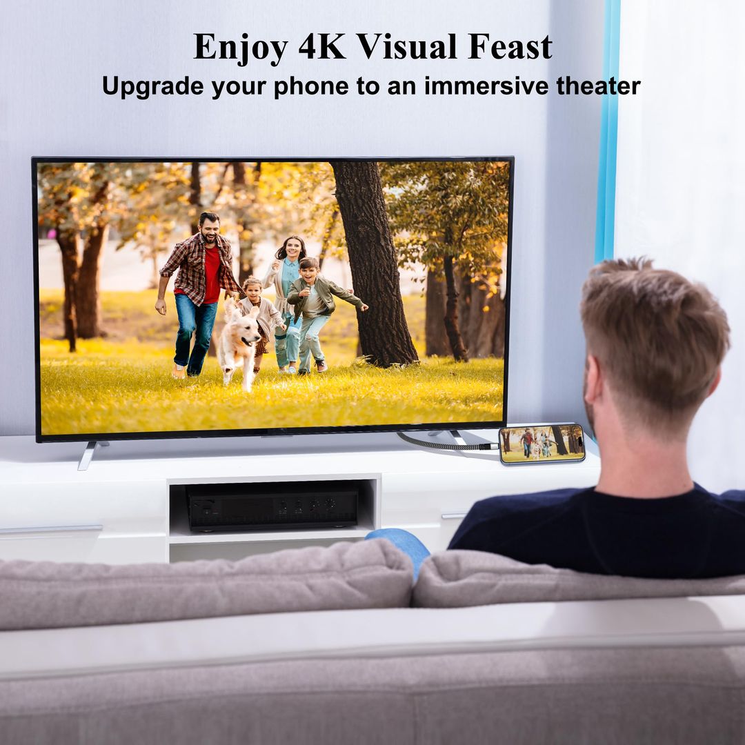 Mygatti 5M USB C na HDMI kabel z dodatki