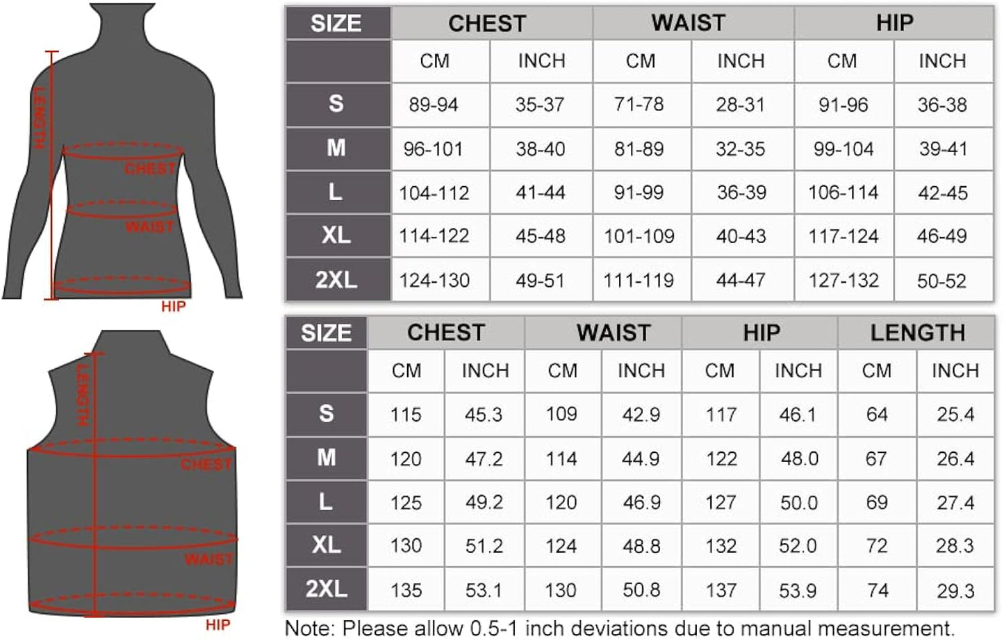 Kvaliteten moški/ženski ogrevani telovnik z 9 ogrevalnimi conami in 15000 mAh powerbank