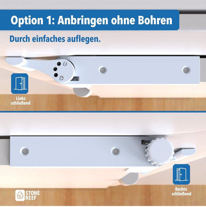 Samozapiralni mehanizem za vrata STONE REEF