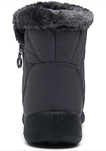 KVbaby otroški podloženi zimski škornji z zadrgo (št. 29, sivi)