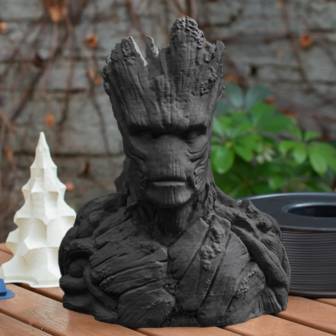 🧵 TEQSTONE PLA filament - 1.75 mm, Wood Ebony, 1 kg (Odprta embalaža)