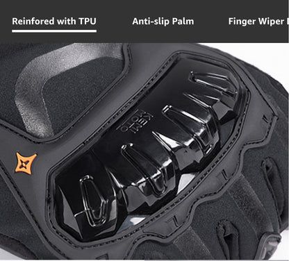 Grelne motoristične rokavice KEMIMOTO, baterija 2x 3000mah - velikost M