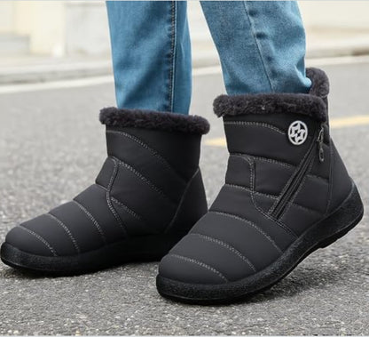 KVbaby otroški podloženi zimski škornji z zadrgo (št. 29, sivi)