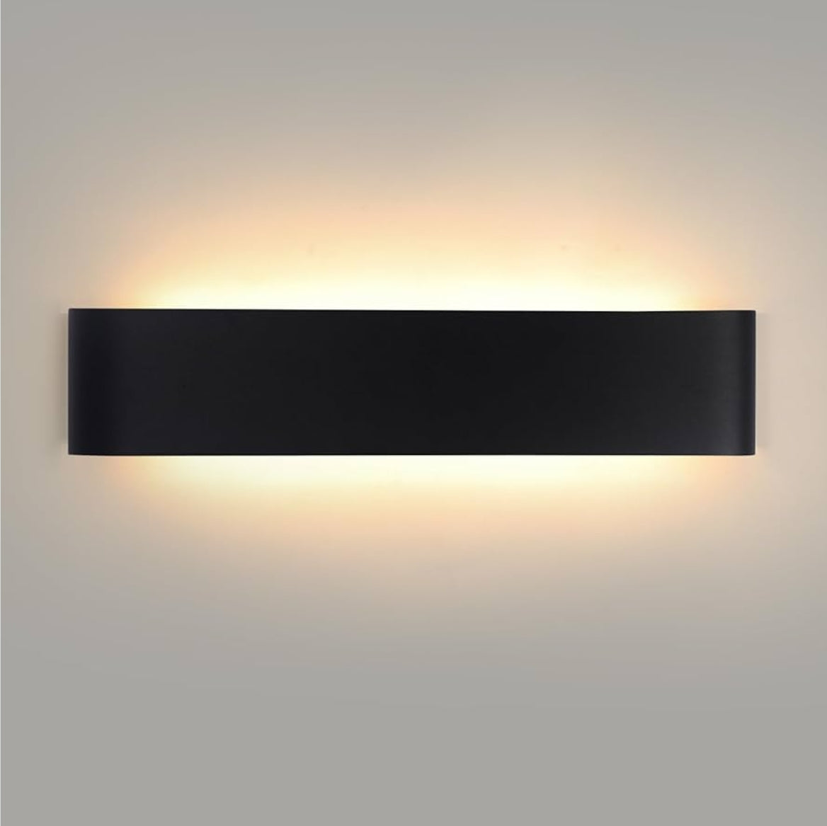 Mille Lucciole 18W LED notranja stenska svetilka - 3000K - črna 28cm - naklikaj.si