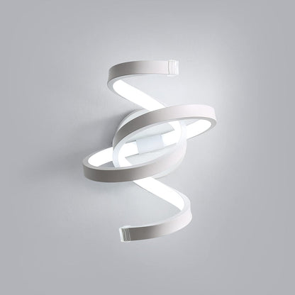 💡 Spiral LED wall lamp 18W, 6500K